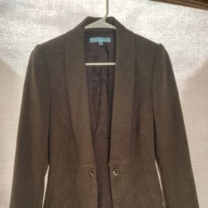EUC! Antonio Melani Brown Blazer Size 2.